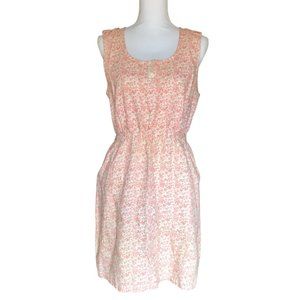 J Crew Sz 6 Amory Floral Castaway Midi Dress